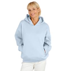 Leo unisex hoodie - size XS to XXL - light blue - loose fit
