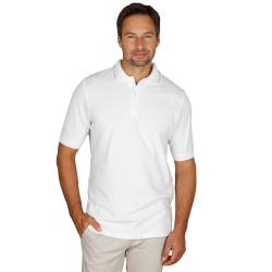 Solon Poloshirt Herren - Größe S bis 3 XL - weiß - Gerader Schnitt mit halben Ärmeln
