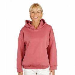 Leo unisex hoodie - size XS to 2XL - rosewood - loose fit