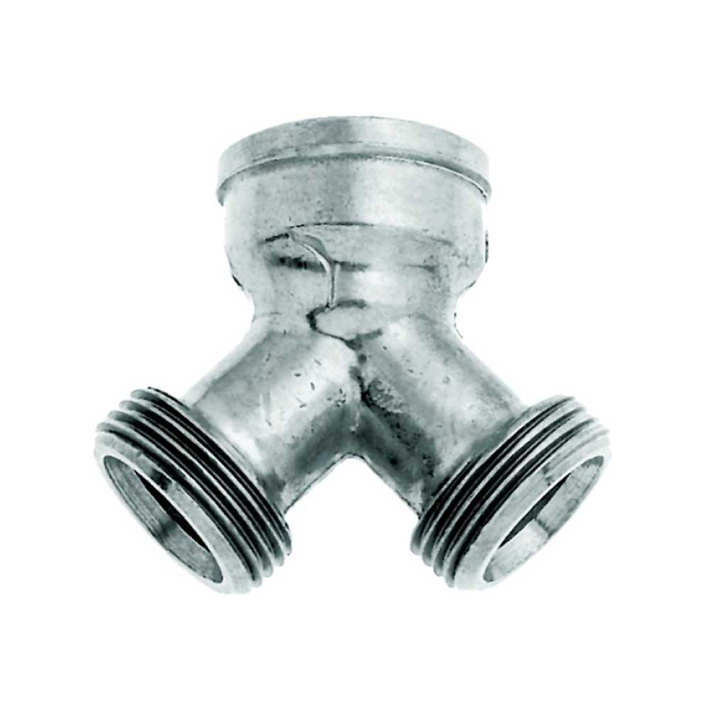 GEKA® plus - Abzweigstück verchromt – von 1/2 auf G3/4 bzw. von 3/4 auf G1 - VE 10
