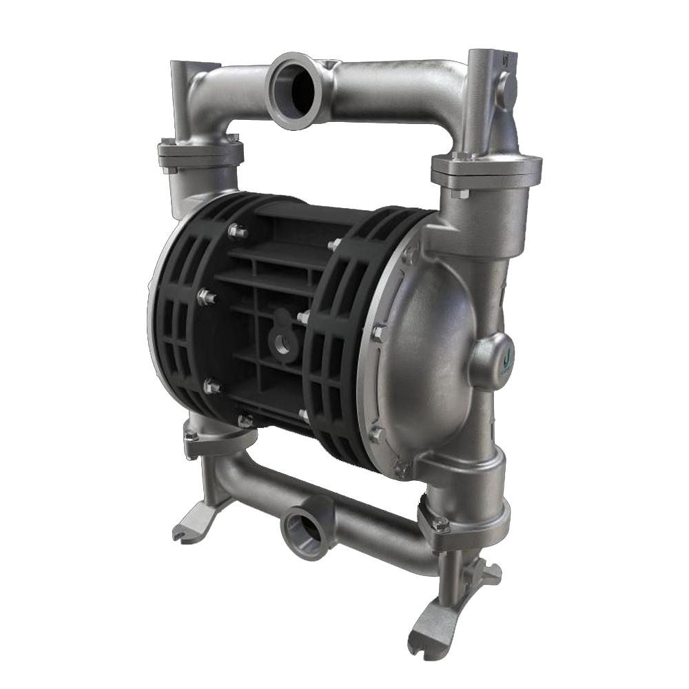 Compressed air double diaphragm pump Boxer 252 - Conduct - housing made of stainless steel - 340 l / min - 8 bar
