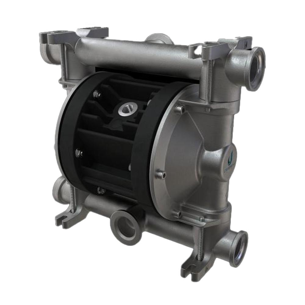 Compressed air double diaphragm pump Boxer 81 - housing made of stainless steel - 110 l / min - 8 bar