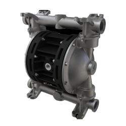 Compressed air double diaphragm pump Boxer 100 - housing made of stainless steel - 160 l / min - 8 bar