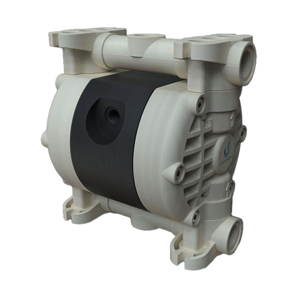 Compressed air double diaphragm pump Microboxer - Conduct - housing made of polypropylene and carbon fiber - 35 l / min - 8 bar