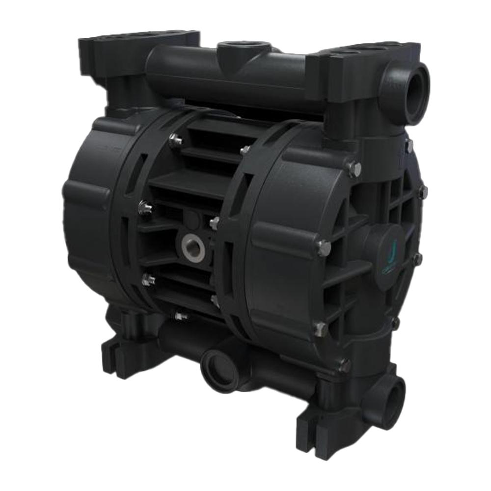 Compressed air double diaphragm pump Boxer 100 - Conduct - housing made of polypropylene and carbon fiber - 160 l / min - 8 bar
