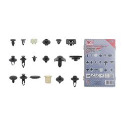 Car mounting clip assortment for Nissan - 408 pcs.