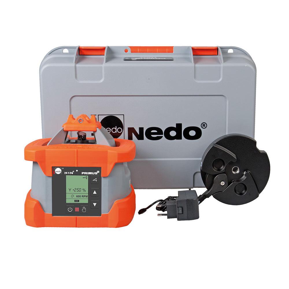 Nedo rotating laser - PRIMUS 2 H1N+ Long Range - laser class 2 or 3R - incl. carrying case