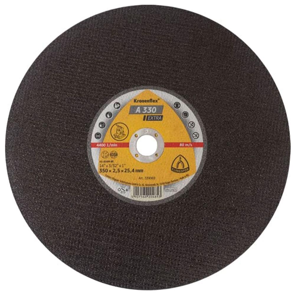 Kronenflex® large cutting disc A 300 Extra - Ø 305 to 406 mm - Bore 25.4 mm - 10 pieces in packs - price per pack