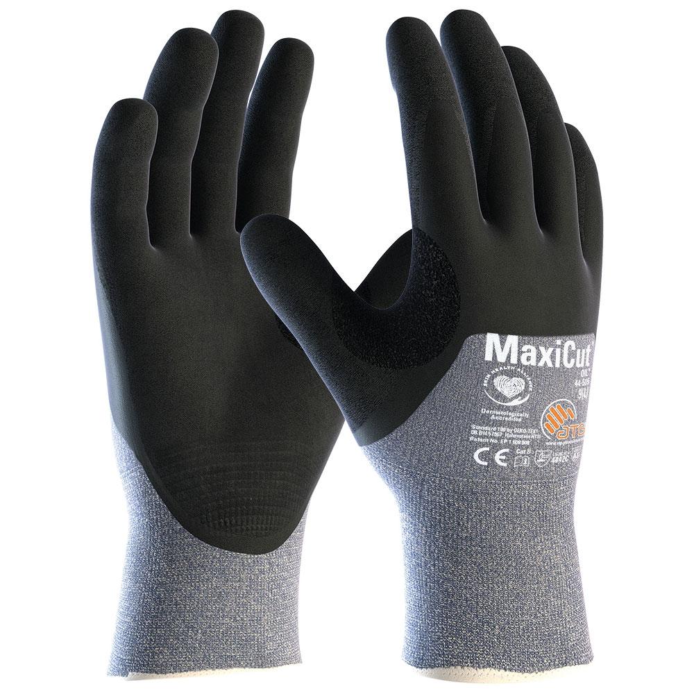 ATG® skærebeskyttelse strikket handske MaxiCut® Oil™ - skærebeskyttelsesklasse C - størrelse 7 til 11 - pris pr.