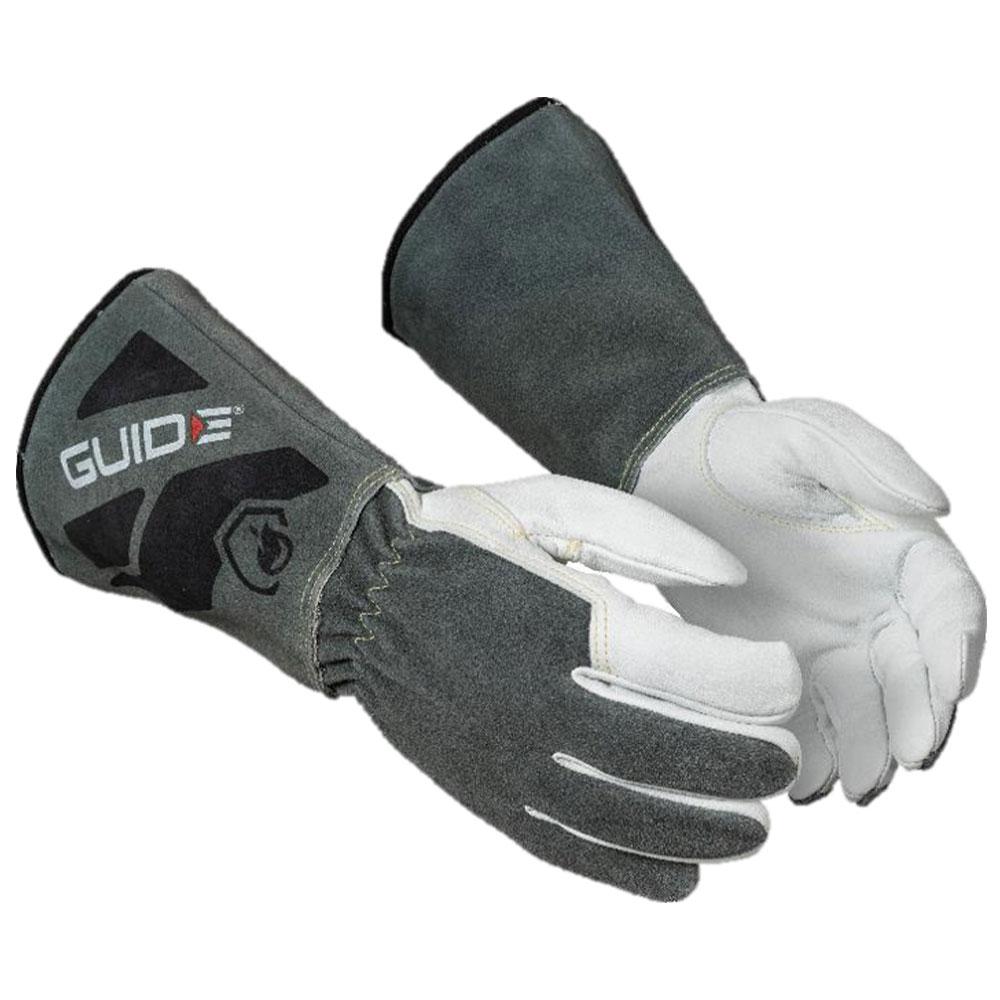 Rękawice spawalnicze i ochronne przed wysoką temperaturą 1275 GUIDE - EN 407:2004-412X4X - rozmiary od 7 do 12