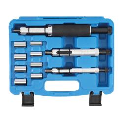 Jeu d'outils de centrage pour embrayage - 11 pièces - pièces de centrage-Ø 12,1 à 20,1 mm - mandrin de guidage-Ø 14,9 - 19,7 à 22,8 - 36 mm
