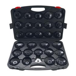 Ölfilterschlüssel-Satz - 30-teilig - 65 mm x 14 bis 108 mm x 18 - für diverse Modelle