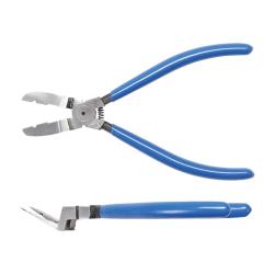 Fairing clip pliers - length 175 mm - head 45° offset