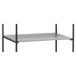 Shelf for shelf trolleys - 1000 x 600 to 1200 x 800 mm - with support brackets