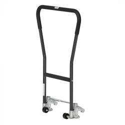 Single latch push bar - for pallet trolleys - anthracite