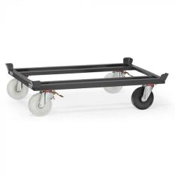 Pallet chassis - 1 roller lektr. conductive - Load area 1210 x 810 or 1210 x 1010 mm - Load capacity 1050 kg