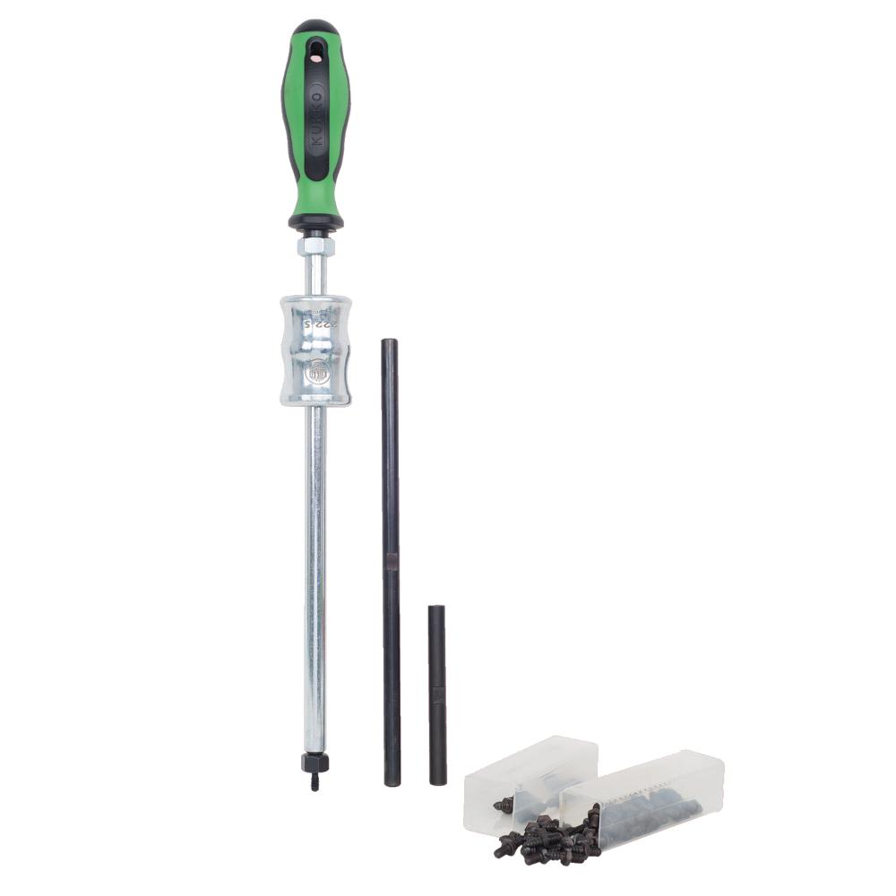 Demonteringsverktyg för tätningsring - längd 300 eller 650 mm - med utkastarspak eller glidhammare - pris per styck