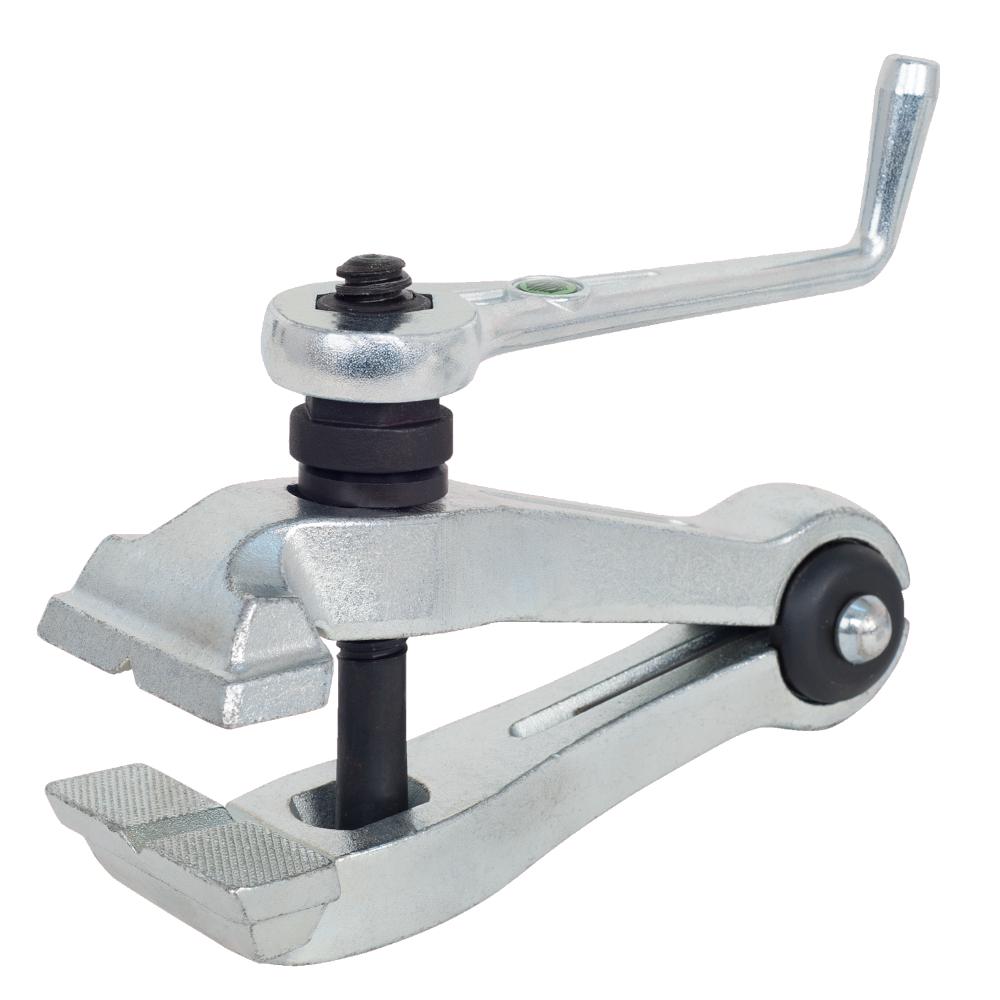 Clamping clamp - steel - double thickness - clamping width up to 45 mm - clamping jaw width 68 to 70 mm - length 180 to 200 mm - price per piece