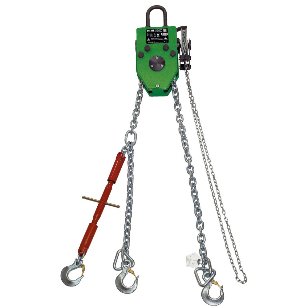 Mobile motorized conductor "URANOS" - 3-point suspension - Chain length 1245 to 1900 mm - Load capacity 500 to 2000 kg - Price per piece