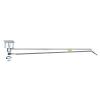 Ceiling gyro and wall swivel arm KR - stainless steel - 300 bar - 3/8" AG - boom length 1.6 to 2.5 m