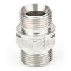 Double nipple AG-AG - steel, stainless steel or brass - 3/8" to 1" - max. 150 to 500 bar - Price per piece