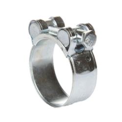 Hinge pin clamp - Material W2 - 1-piece - Band width 18 to 30 mm - Clamping range 17 to 252 mm - Price per piece