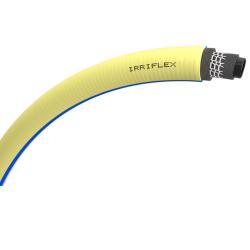 Wąż do wody - IRRIFLEX - Miękkie PVC - Wewnętrzna Ø 12,5 do 25 mm - Grubość ścianki 2,4 do 3,05 mm - Ciśnienie robocze 8 lub 9 bar - Długość 25 lub 50 m - Cena za rolkę