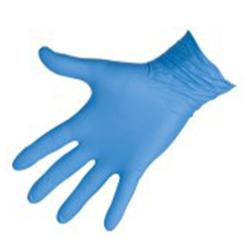 Rękawice jednorazowe - Nitryl Sensitive - niepudrowane - rozmiar od S do XL - jasnoniebieskie - PU 100 sztuk - Cena za PU