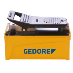 Pneumatyczna pompa hydrauliczna Gedore - ciśnienie robocze 700 bar - ciśnienie robocze 8-14 bar - sterowana powietrzem - bez węża