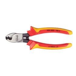 Gedore VDE cable shears - with sheath insulation - length 160 mm - for cable diameter 10 mm - price per piece