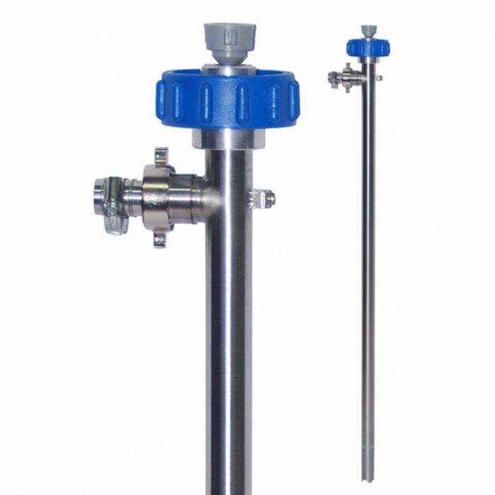 Laboratory pumping unit - stainless steel - stainless steel drive shaft - Ã 32 mm - immersion tube length 700 or 1000 mm