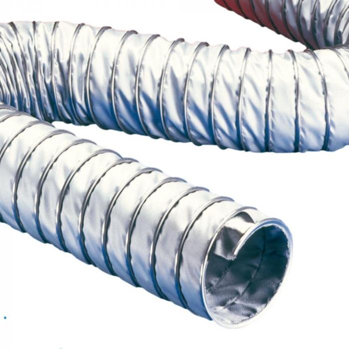 High-temperature clamping profile hose - CP HiTex 483 - Multi-layer - Inner Ø 100 to 508 mm - Length up to 6 m - Price per meter or per roll