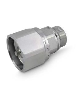 ValCon® VC-HDS plug - Chrome-plated steel - DN 25 to 32 - Size 6 to 8 - AG M26 x 1.5 to M42 x 2 mm - PN 333