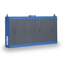 Panel de extracción XL - para polvo, humo, aerosoles, gases - Dimensiones LxH 100 x 100 a 300 x 200 cm - Volumen de aire 1800 a 10800 m³/h