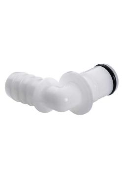 CPC Kupplung - NW 6,4 mm - POM - Vaterteile - ohne Ventil - Winkelnippel mit Schlauchtüllen