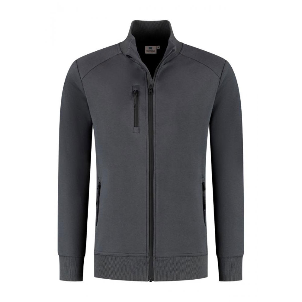 Glidelåsjakke Mattheo - Størrelse XS til 6 XL - antrasitt - Unisex genser