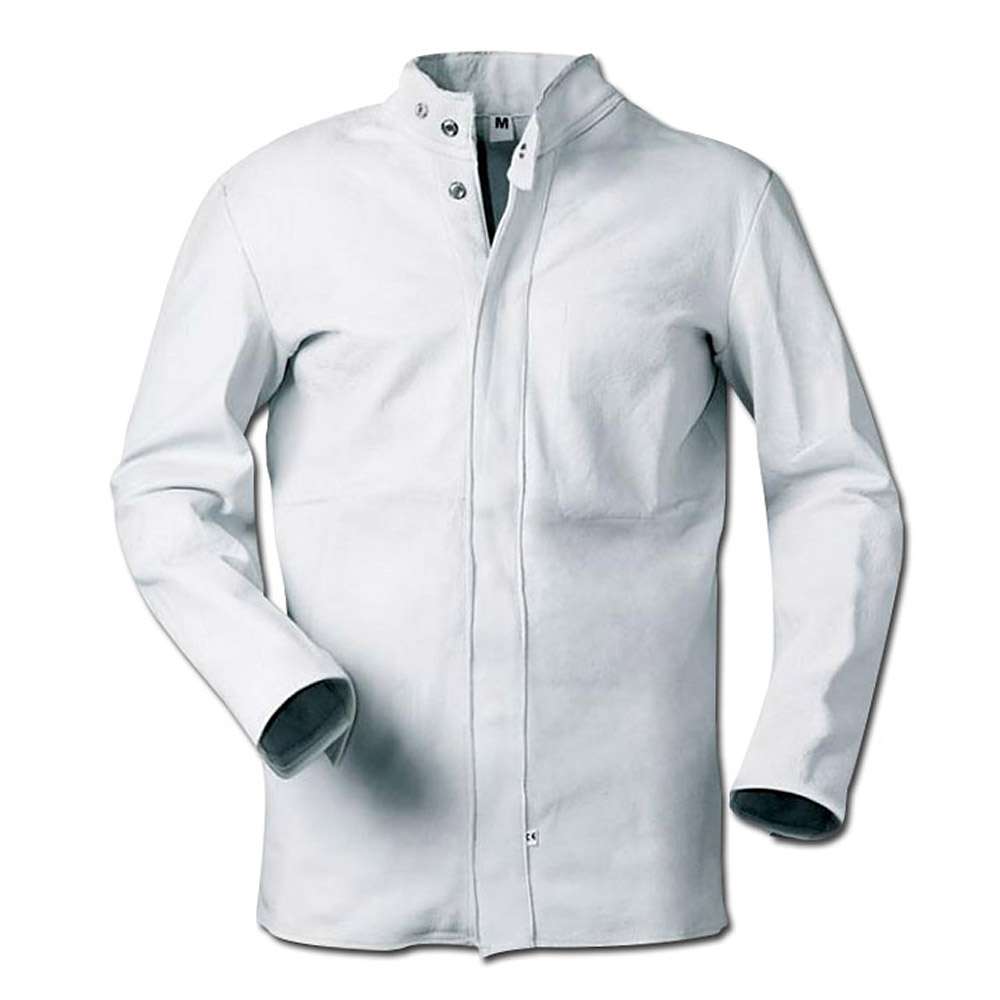 Svejsning Jacket - fuldnarvet læder - naturlige - størrelse M-XXL