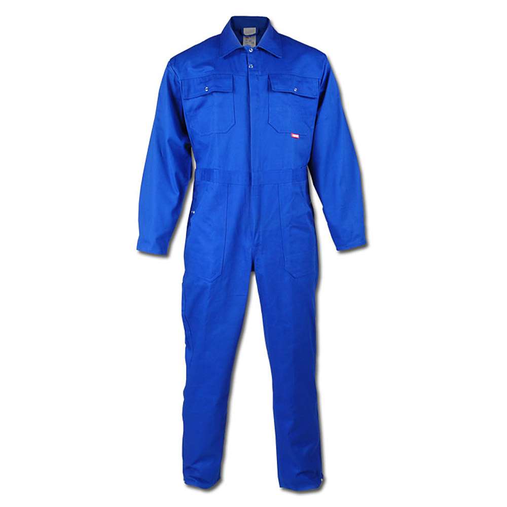 Working suit with displaced zip "BW 290" Planam - 100% cotton - 290 g/ m²