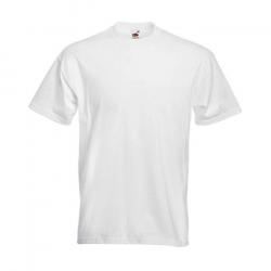 "ULRICH" T-Shirt - FRUIT OF THE LOOM® - 100% BW - Stoffgewicht 190 g/m² - weiß - Größe XXXL