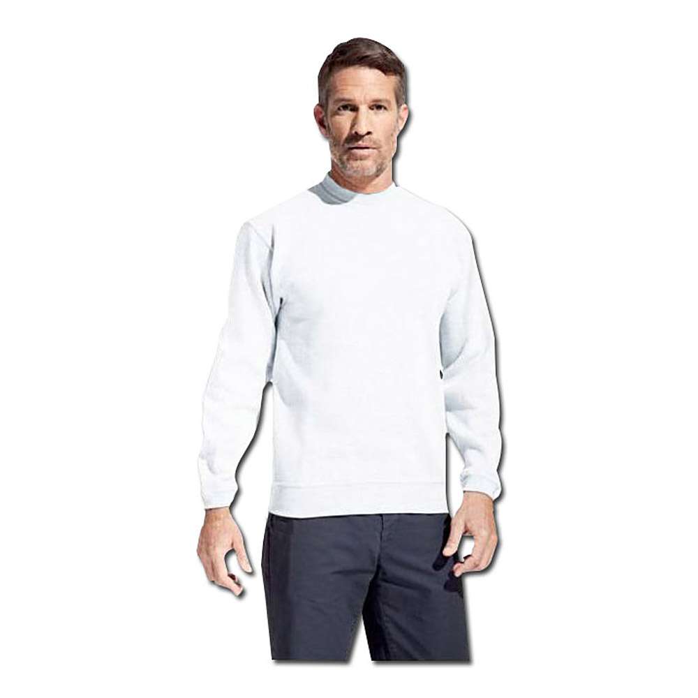Sweatshirt - hvid - størrelse M-XXXL - Promodoro