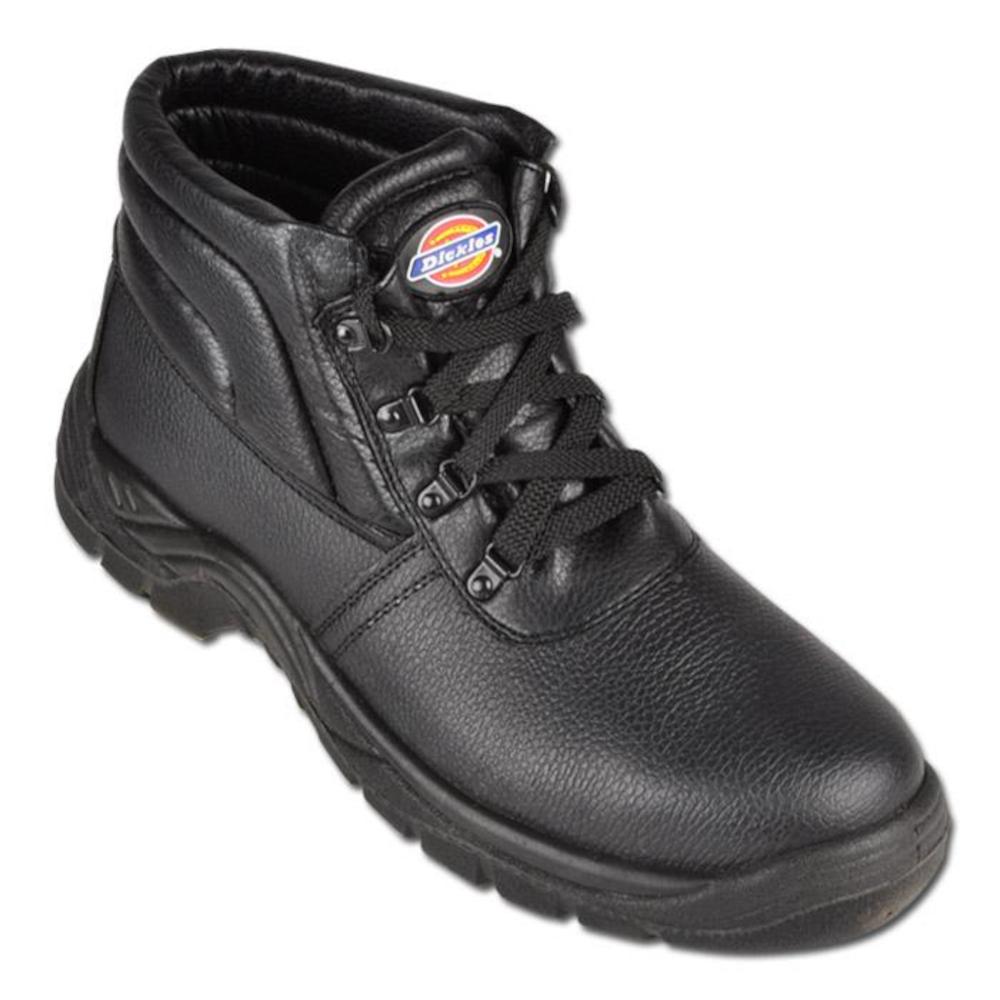 Safety boots - size 45 - black - leather - 