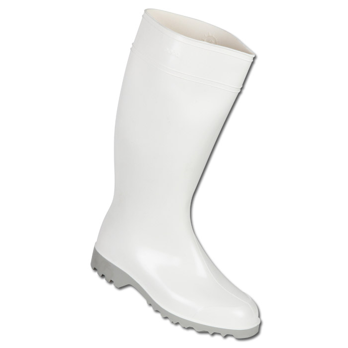 Work boots "Holzmaxie" - Size 3 to 5.5 - white - PVC