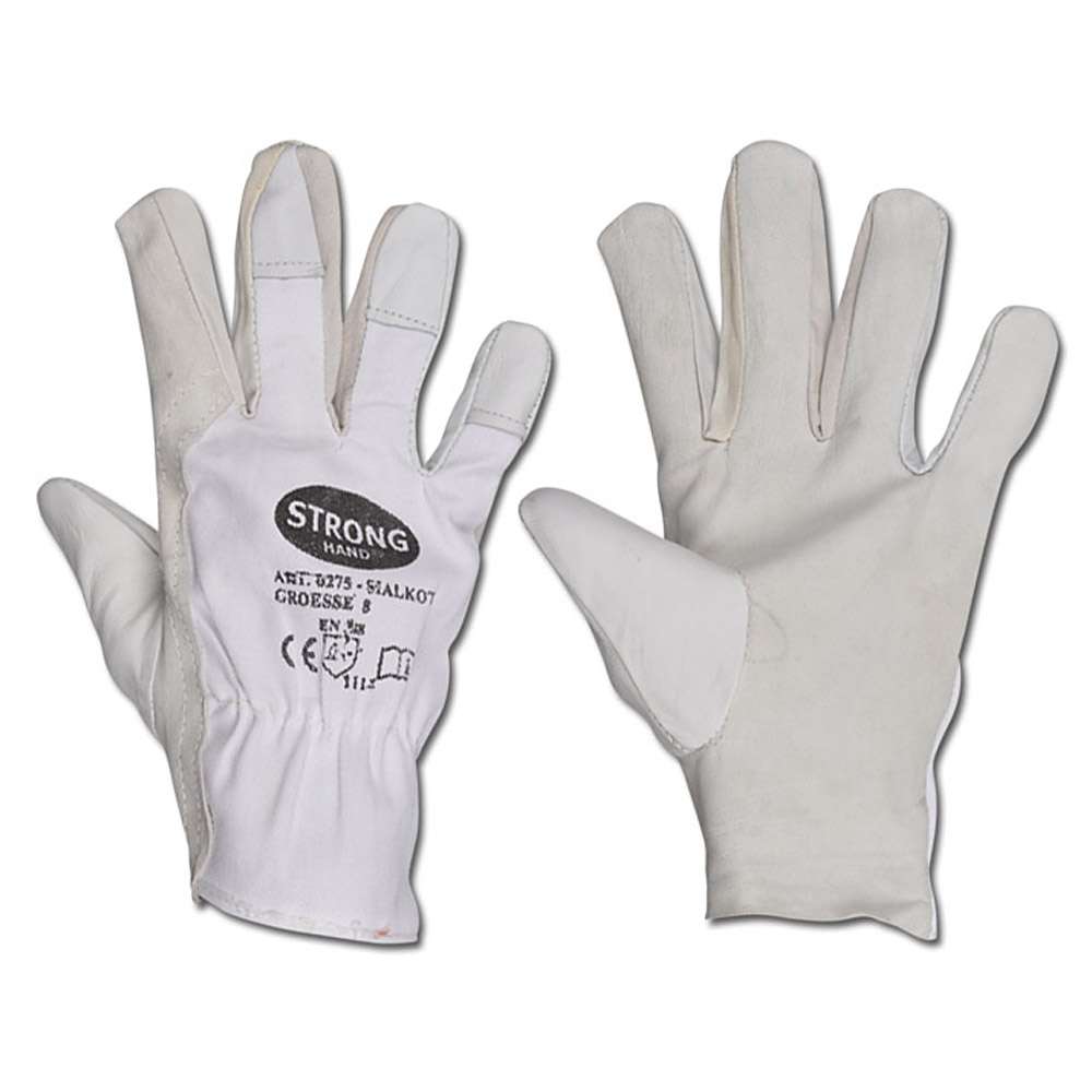 Nappa Leather Working Gloves "SIALKOT" - Sheep Nappa Leather - Norm: EN 388 Cat.