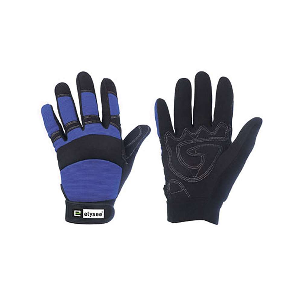 Handskar - blå spandexrygg - EN 388 - kategori II