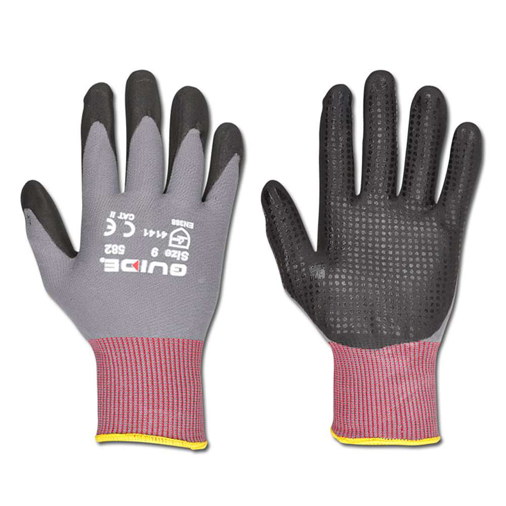 Work glove "Guide 582" standard EN 388/class 4141