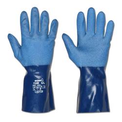 Glove "Showa 720" - Nitril, Blue - Fullt belagt