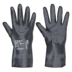 Naturlatex-Handschuh "Camapren 720" - schwarz - Kat. 3 - KCL - VE 10 Paar - Preis per VE