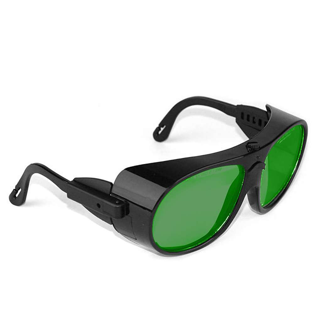 Universal nylon briller - mekanisk fare, optisk stråling (UV / IR / sveising) - svart