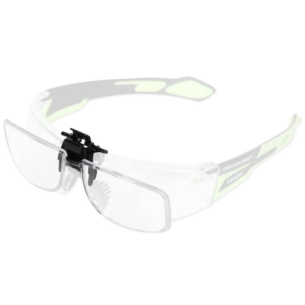 Prescription læsebriller - med dioptere fra +1 til +2,5 - med klemholder
