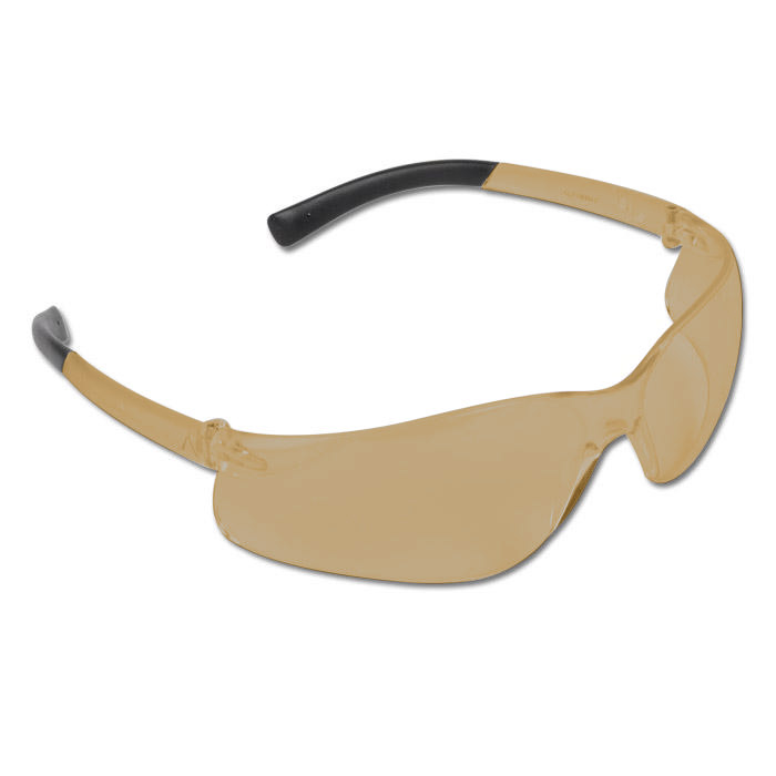 Schutzbrille "Ztek" - 100% Polycarbonat - farblos, kaffefarben, grau, bernsteinf